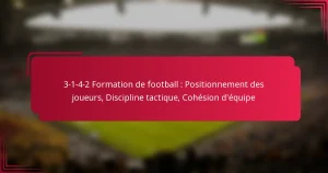 Read more about the article 3-1-4-2 Formation de football : Positionnement des joueurs, Discipline tactique, Cohésion d’équipe