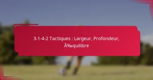 Read more about the article 3-1-4-2 Tactiques : Largeur, Profondeur, Équilibre