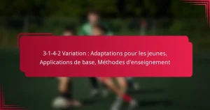 Read more about the article 3-1-4-2 Variation : Adaptations pour les jeunes, Applications de base, Méthodes d’enseignement